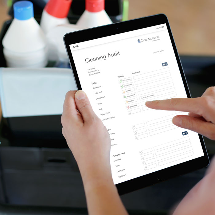 Digital quality control in the cleaning industry with CleanManager software